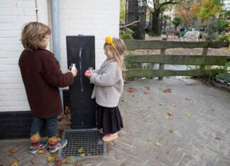 Gratis water tappen in Artis