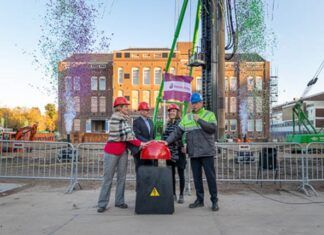 Eerste paal geboord voor bouw Nieuwe Sint Jacob