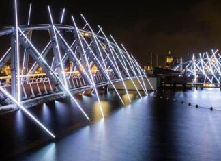Licht Festival voert dit jaar door Oostelijk deel van de stad