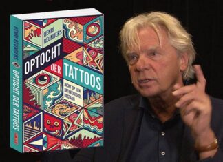 Literaire talkshow ‘Hardcover’ ontvangt Henri Beunders en zijn ‘Optocht der tattoos’