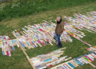 Stratenmonument ‘Namen en Nummers’ voltooid op Pampus