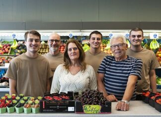 Verse groente, mooi fruit en een gezellige babbel