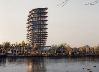 Elements, woontoren met 144 koop- en huurwoningen in Amstelkwartier