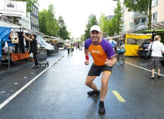 Marathonman voor het goeie doel