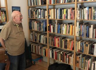 De boekenkast van Wim Ettema