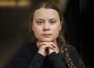 Greta Thunberg protesteert tegen biomassacentrale Vattenfall