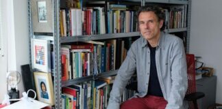 De boekenkast van Auke Kok