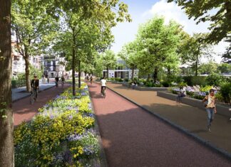 Deel Weesperzijde wordt groene fietsstraat