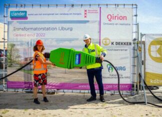 Liander start bouw verdeelstation op Strandeiland