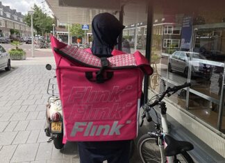 In Oost start flitsbezorger Flink een bezorghub om in 10 minuten boodschappen te bezorgen