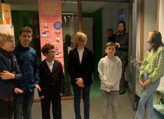 Kinderen Basisschool de Archipel runnen eigen kinderboekenwinkel