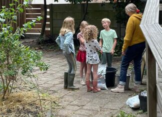 Barbaraschool heeft eigen moestuin bij de school
