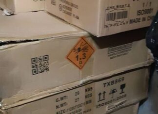Man aangehouden in woning aan Rosendaalstraat met 539 kilo vuurwerk