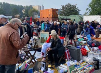 Rommelmarkt QRU verhuist van Cruquiuseiland naar Spaklerweg