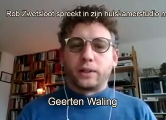 Rob Zwetsloot spreekt Geerten Waling