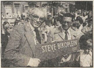 Oud Nieuws | Steve Bikoplein in hoofdstad
