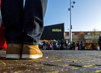 Voedselbank Oost staat op straat