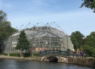 Tijdelijk afscheid Drieklimatenkas in de Hortus