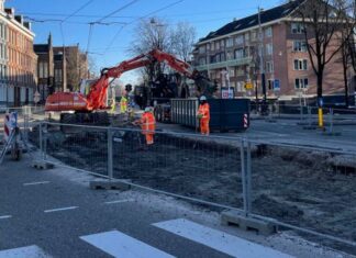 Werkzaamheden aan trambaan Zeeburgerdijk op 15 maart klaar