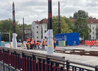 Berlagebrug krijgt opnieuw tramrails