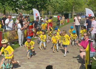 Succesvolle tweede editie Dikke Banden Race in Theo van Goghpark