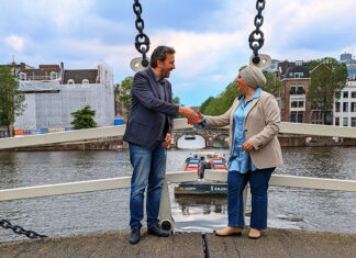 Noord en Oost komen over de brug