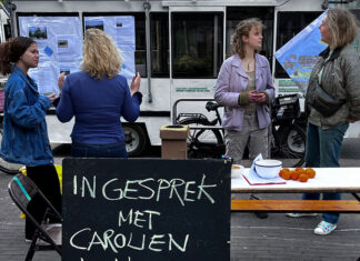 Stadsdeelvoorzitter zoekt IJburgers op
