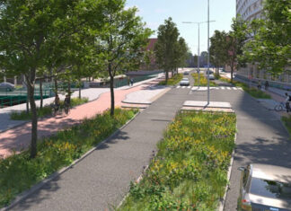 Fietspad Panamalaan wordt verbreed tot tweerichtingsfietspad