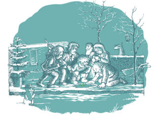 Schoffelen met lief en leed