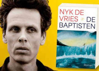 Friese schrijver uit Oost Nyk de Vries presenteert zijn nieuwe roman in Volkshotel