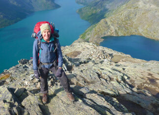 Myra de Rooy, bergbeklimmer en solowandelaar