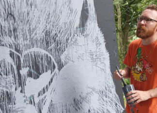 Muralist Nils Westergard: ik doe dit voor mijn gevoel al mijn hele leven