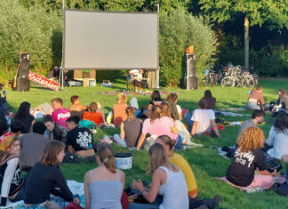 Zwoele filmavond in Park Frankendael