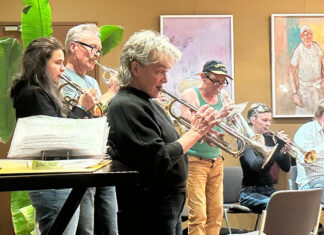 ACCU Fanfare oefent voor Super Sint Maarten
