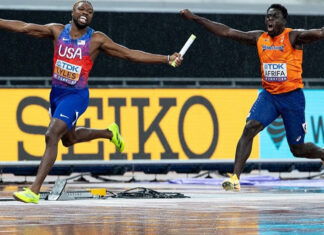 Atleet Elvis Afrifa na sterk jaar: halve finale op de 100 meter én brons op het WK