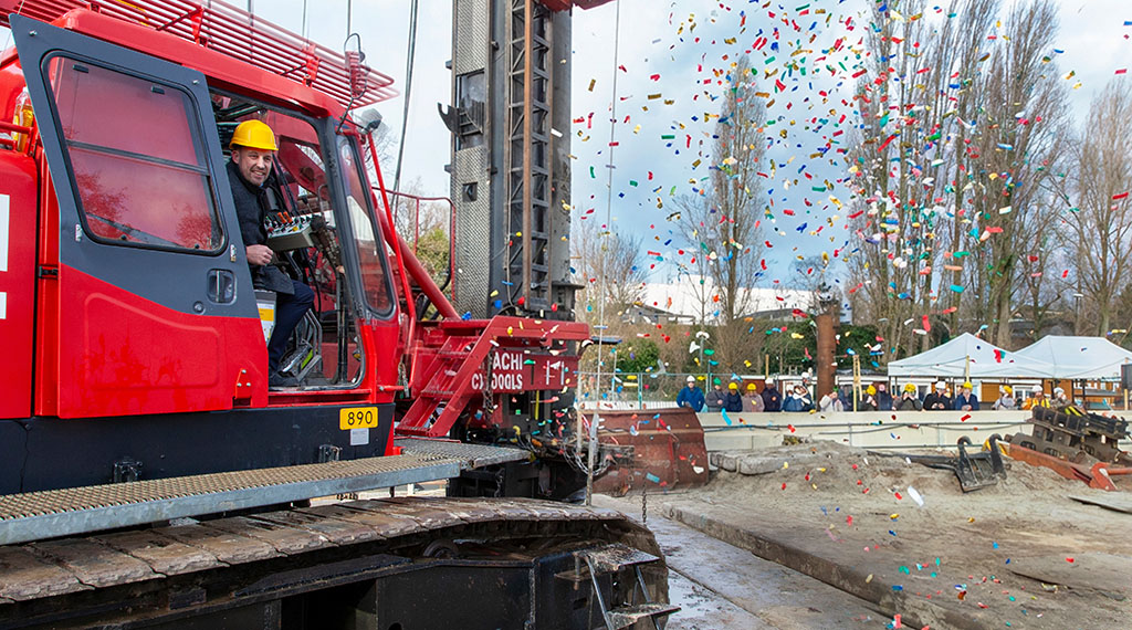 Bouw 100 studentenwoningen aan Zeeburgerpad gestart