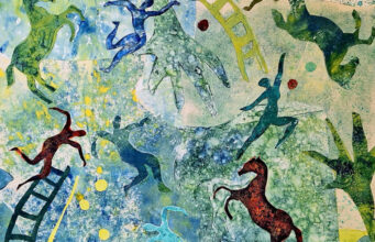 ‘Dans en muziek, binnen en buiten’ van Corri Jansen bij Galerie Overstroom