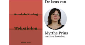 Boek van de Week | ‘Tekstielen’ van Sarah de Koning