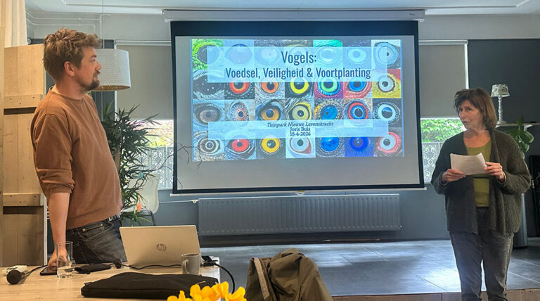 ‘Drie V’s voor vogels’ op tuinpark Nieuwe Levenskracht