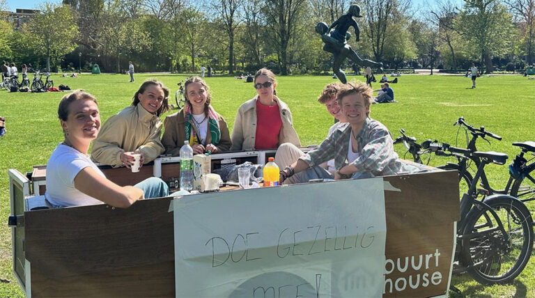 Studenten keren terug naar Oosterpark: ‘Misschien is er minder behoefte aan spellen’