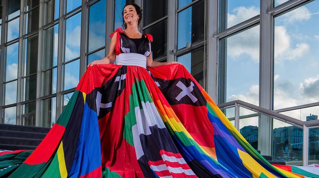 Rainbow Dress WorldPride xl