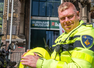 Wijkagent terug bij zijn roots