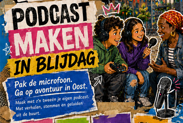 Podcast maken met Geluiden uit Oost x