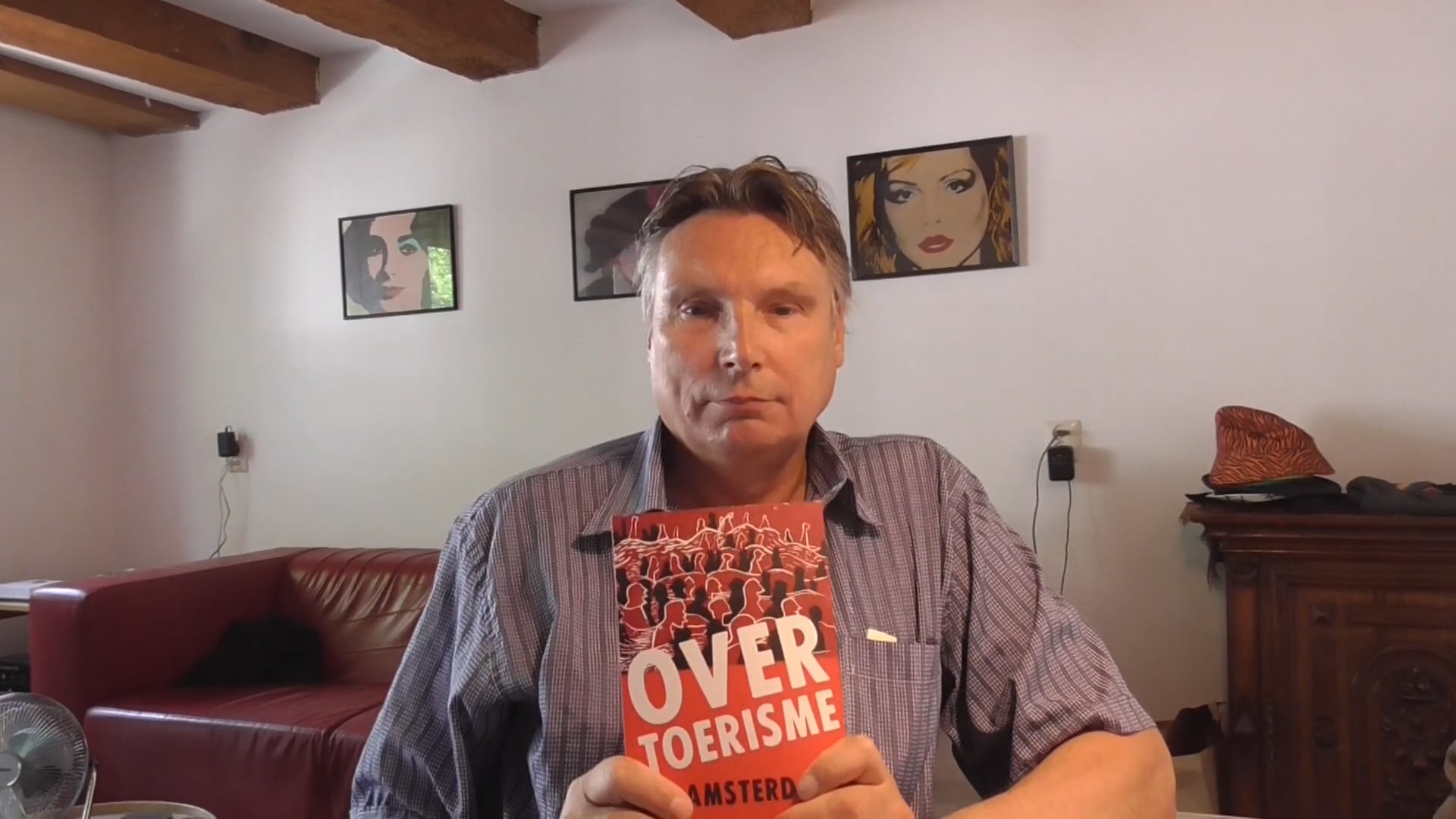 Sem Nemeth over zijn boek ‘Over toerisme in Amsterdam’