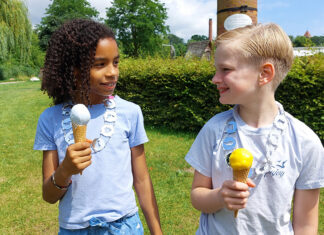 Xer en Hugo in de kinderraad