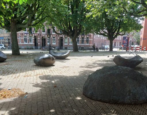 Pleinen van Oost: Kastanjeplein: een mooi plein met een treurig verhaal