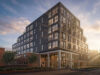 Woningen bovenop loodsen in Kauwgomballenkwartier