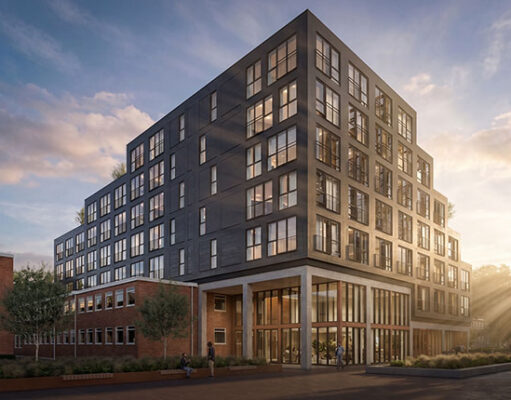 Woningen bovenop loodsen in Kauwgomballenkwartier