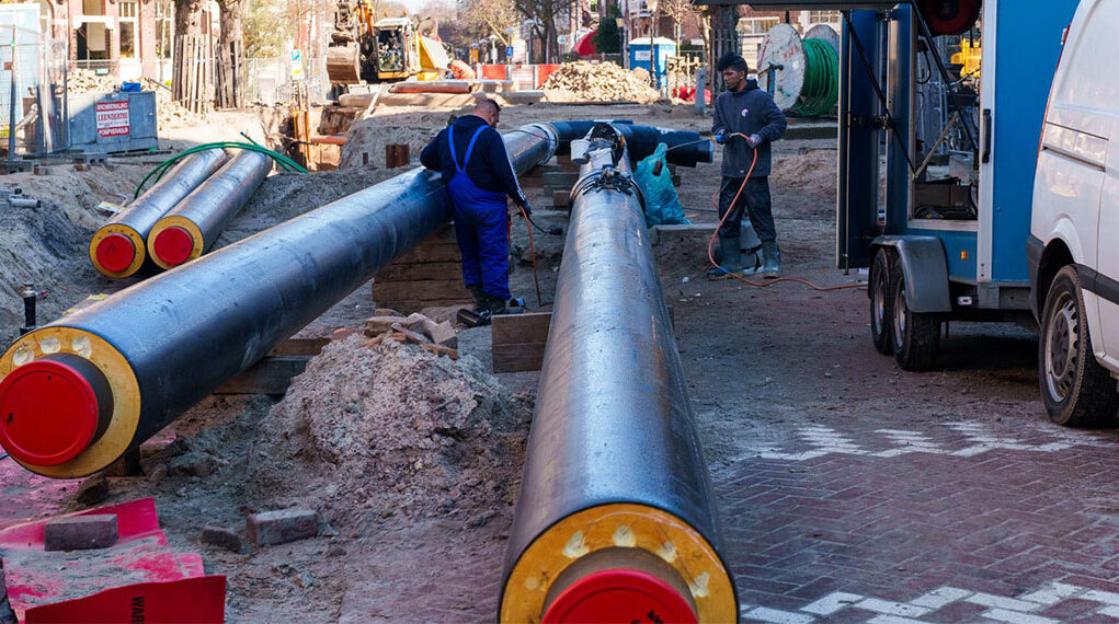 Middenmeer Noord Aanleg Warmtenet xl