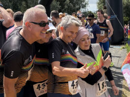 Wethouder Esmah Lahlah maakt vliegende start bij Pride Run op Science Park